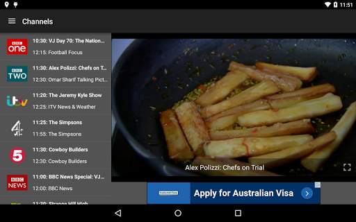 TVCatchup - Watch Free Live TV screenshot 3