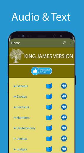 King James Version Bible (KJV) Free   Audio screenshot 1