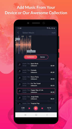 Photo Video Slideshow Maker with Music screenshot 4