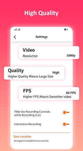 Screen Recorder & Video Recorder - X. Recorder screenshot 1