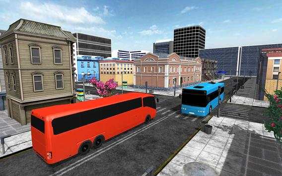 Crazy City Bus Coach Simulator Driving Mania 3D screenshot 3