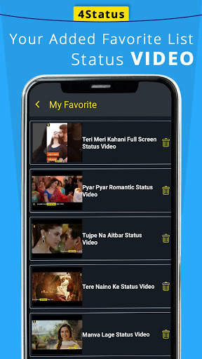 4Status – Best Hindi Status Video App screenshot 6