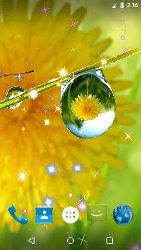 Water Drop Live Wallpaper screenshot 4
