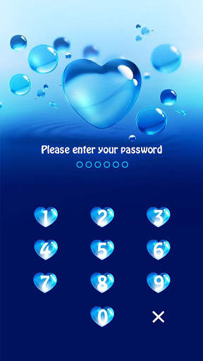 Water Love Theme – AppLock screenshot 2