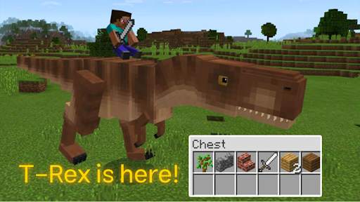 Jurassic Craft Dinosaurs Mod screenshot 1