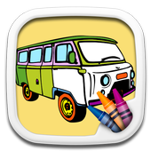 Coloring Games For Kids: Cars icon