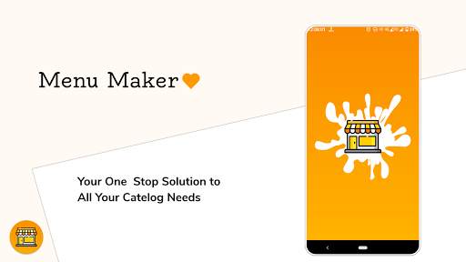 Menu Maker: Create N Edit Shop Catalog, Make  PDF! screenshot 1