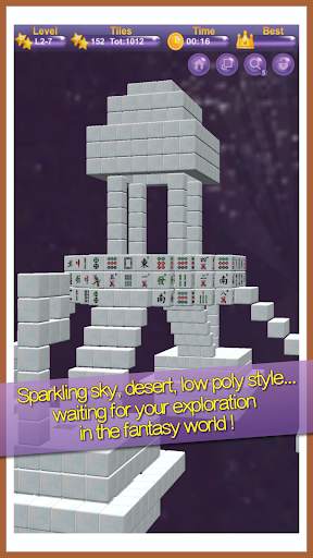 Stacker Mahjong2 Fantasy World screenshot 4