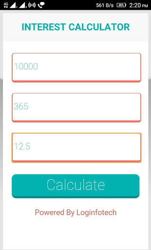 Interest Calculator screenshot 3