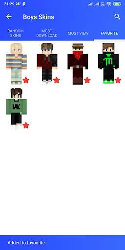 Boys Skins screenshot 2
