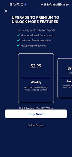 Storm VPN screenshot 4