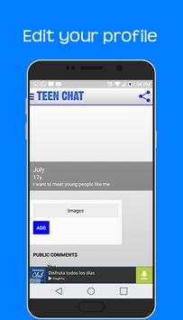 Teen Chat-Single screenshot 3