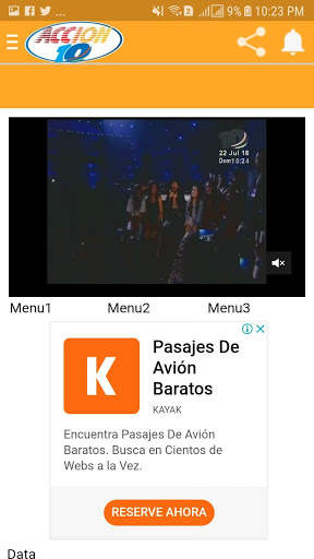 Noticiero Acción 10 Nicaragua screenshot 2
