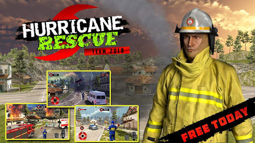 Hurricane Rescue Simulator 2018 - Ambulance Rescue screenshot 5