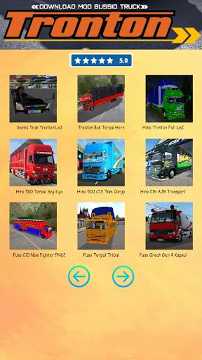 Mod Bussid Truk Tronton screenshot 3