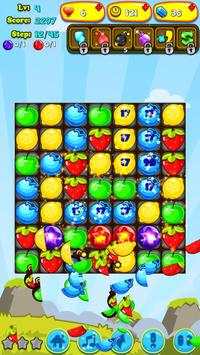 Fruit Crush Heroes screenshot 1