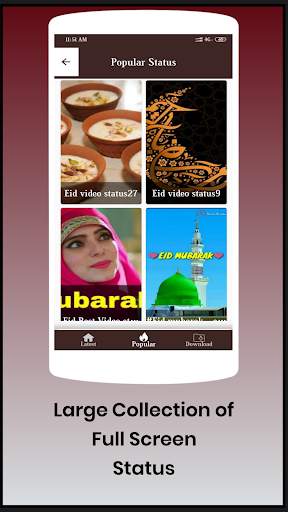 Eid Video Status - Full Screen Eid Video Status screenshot 3