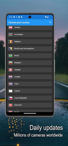 Mapcam info speed cam detector 2 تصوير الشاشة