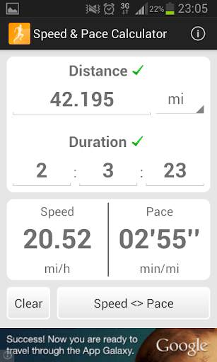Speed & Pace Calculator screenshot 3