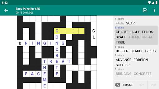 Fill-In Crosswords screenshot 7