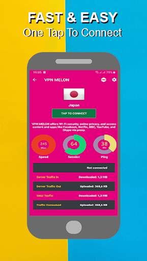 Melon VPN - Unblock Free Wifi Proxy VPN screenshot 2