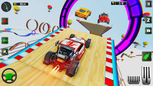 GT Car Stunt Ramp Car Games screenshot 7
