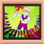 SuperHero Coloring Game Ninja icon