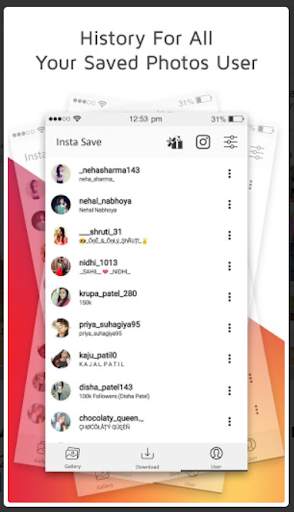 Saver for Instagram - Downloader Video Saver screenshot 1