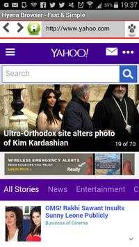 Hyena Browser - Fast & Simple screenshot 4