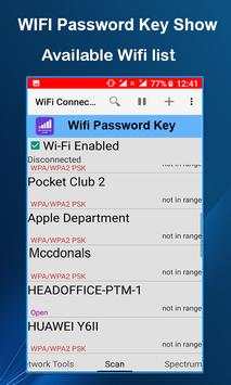 Wifi Password Show 2019 screenshot 1