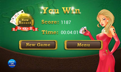 AE Spider Solitaire screenshot 4