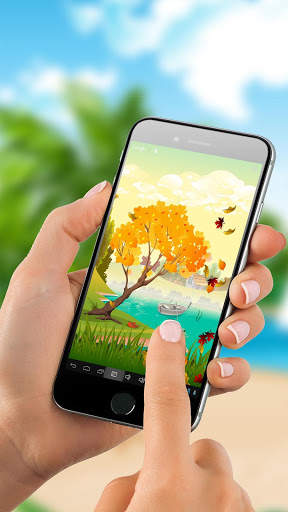 Spring and Easter Live Wallpaper   Tamagotchi Pet screenshot 6