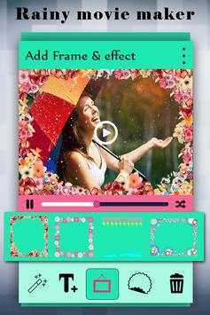 Rainy Photo Video Maker screenshot 5