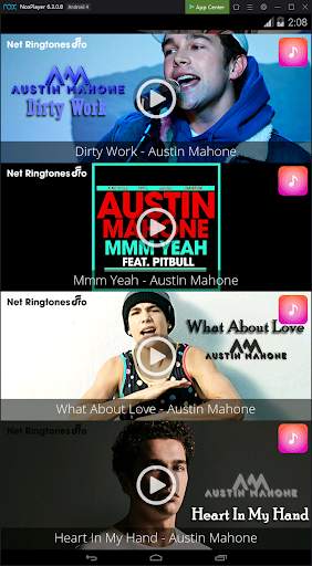 Austin Mahone Popular Ringtones screenshot 3