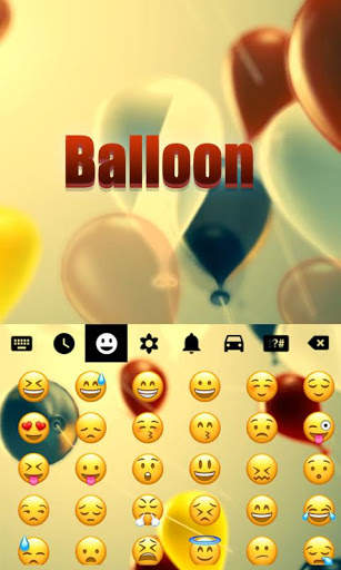 Balloon Live Keyboard Theme screenshot 2