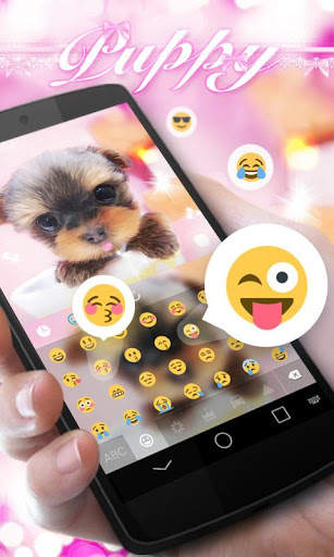 PUPPY GO Keyboard Theme screenshot 2
