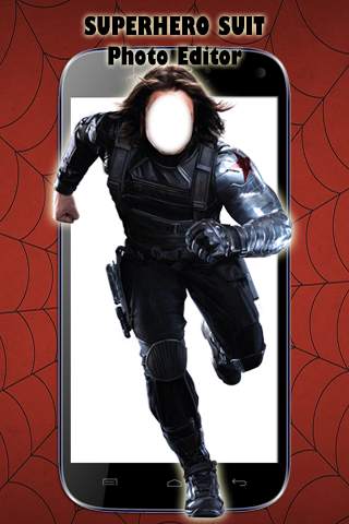 Superhero Suit Photo Editor screenshot 1