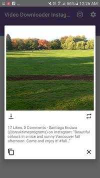 Video Downloader for Instagram screenshot 2