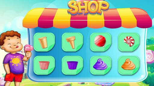 Ice Cream Cone Maker Factory: Ice Candy Games screenshot 4