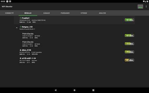 WiFi Monitor: analyseur de réseaux Wi-Fi screenshot 9