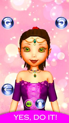 Princess Fairy Hair Salon Game screenshot 4