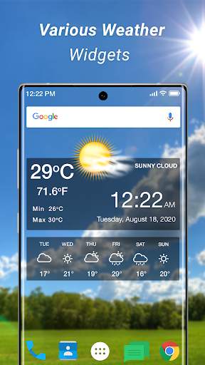 Live Weather 1 تصوير الشاشة