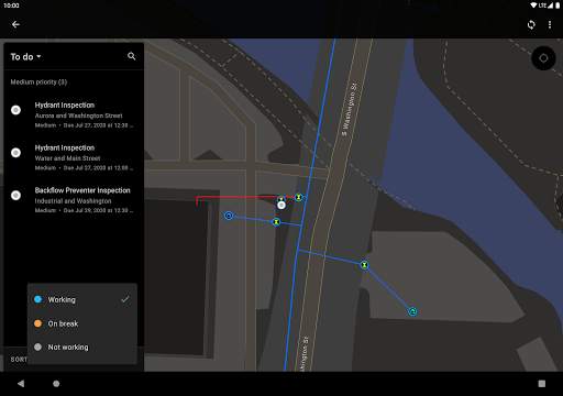 ArcGIS Workforce 10 تصوير الشاشة