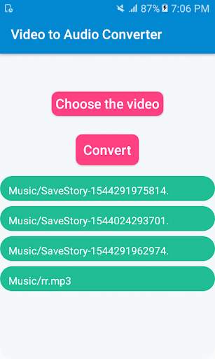 Video to Audio Converter 2020 screenshot 1