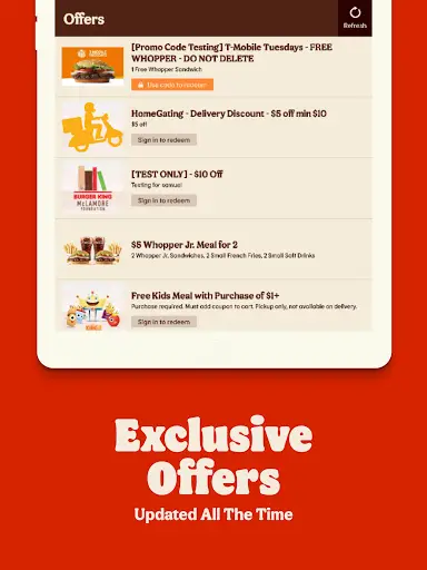 BURGER KING® App screenshot 8