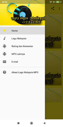 Lagu Malaysia MP3 Offline screenshot 1