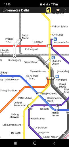 Liniennetze Delhi screenshot 3