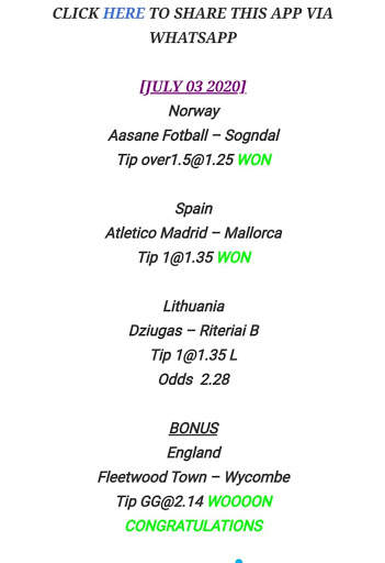 BETIKA SOCCER PREDICTIONS screenshot 4