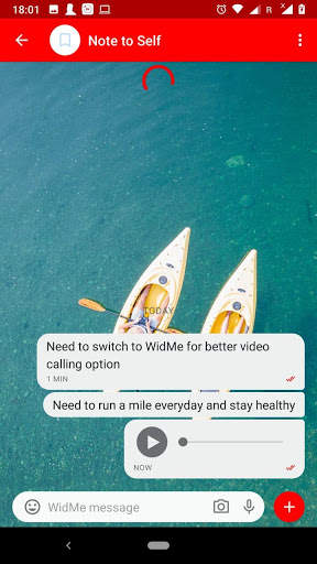 WidMe - Free Messaging & Video Calling App screenshot 2