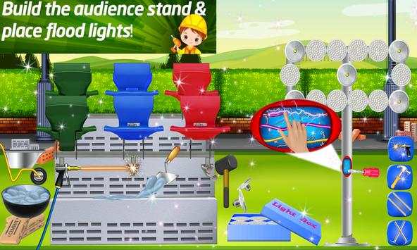 Build a Sports Stadium: Cricket Football Builder screenshot 3